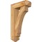 Ekena Millwork Imperial Arts and Crafts Rough Sawn Bracket w/ Offset Brace, Western Red Cedar, 6"W x 18"D x 30"H BKT0604X18X30IMP03RWR - alternate 1